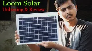 10 Watt Poly Crystalline Solar Panel Unboxing And Review, Loom Solar For Mobile Charging