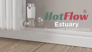 Estuary Modern Thermostatic Corner Valve from Hotflow.co.uk