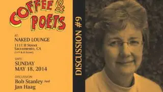 Coffee & Poets No. 9: Bob Stanley and Jan Haag