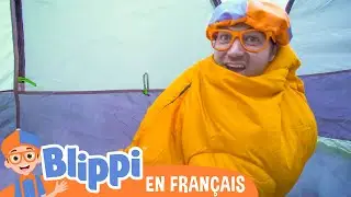 Blippi visite un camping - Blippi en fran&ccedil;ais | Vid&eacute;os &eacute;ducatives pour les enfants