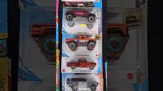 HOT WHEELS PICKUP CHEVY, LA TROCA, FORD, TOYOTA, DODGE#hotwheels #hotwheelscollection #miniature
