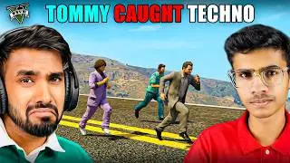 Tommy Caught Techno Gamerz in GTA 5 Real Life!