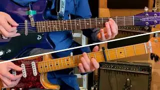 HUGO BERNIER - Les parties de guitares sur LE MONDE DANS TES YEUX