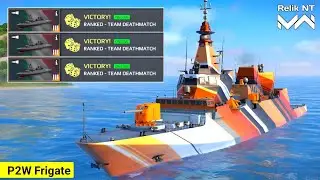 Playing Ranked Mode With Most Powerful Frigate🔥 Modern Warships 