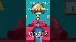 BEAVIS AND BUTTHEAD PLAYING WITH FIRE FIIREEEE!!!  #rapbattle #cartooncharacter #spongebob