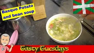 Basque potato and green bean soup