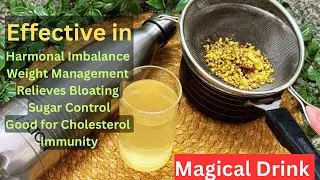 Weight Loss Drink | Magical Drink for Digestion, Sugar & Weight Loss | Detox Water Recipe in Hindi