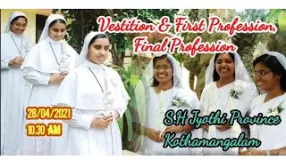 Vestition & First Profession, Final Profession