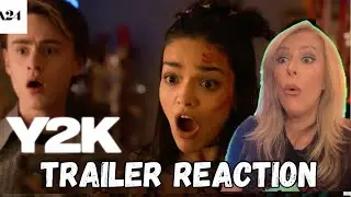 Y2K Official Teaser Trailer Reaction | A24 Horror Comedy