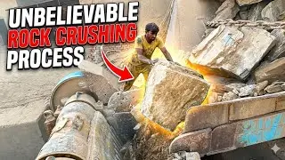 (EXTREME) CRUNCHY ODDLY SATISFYING Rock Crusher ASMR | Rock Crushing ASMR | DEEP SLEEP ASMR