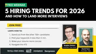Top 5 Hiring Trends for 2026 & How to Land More Interviews