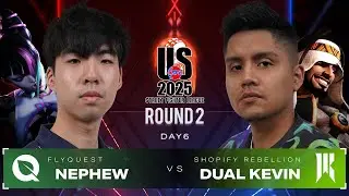 Nephew (Juri) vs. Dual Kevin (Rashid) - FlyQuest vs. SR - Street Fighter League US 2025 Day 6