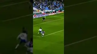 Hernan Crespo 🇦🇷 Crispy 🥵 Finish #shorts
