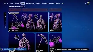 Buying ISO skin in Fortnite