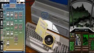 AMIGA CD APC&TCP Volume 1 ATTRACT MODE PICS ANIMS VIDEO DEMO GAME UTLITIES INFORMATION 96 NO CDTV 32