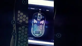 My Gaming Mouse Delivered 😀 True RGB Lighting With Macro Settings 7 Programable Buttons #rgbmouse