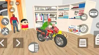 Shin-chan ki monster bike in Indian Theft Auto simulator 🤩 Franklin Ne Li monster bike