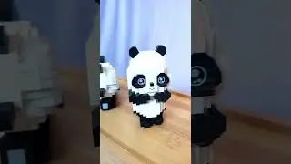 Anko Mini Blocks - Panda #kmartaustralia #miniblocks #nanoblocks