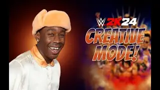 Making Tylor The Creator | WWE 2K24 #wwe2k24 #tylerthecreator #creativemode