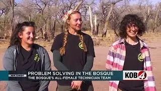 Meet the Albuquerque bosque's all-female technician team