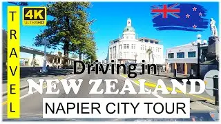 Driving In New Zealand || Napier City Tour || Travel || Telugu Vlogs In NZ || Telugu Vlogs ||
