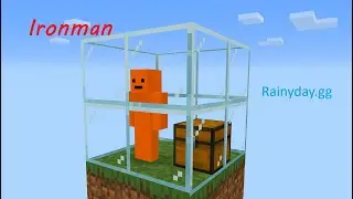 Minecraft Skyblock || Rainyday.gg || Ironman Ep.1