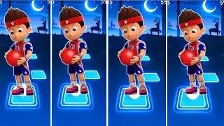 Team Rider  Paw Patrol Coffin Dance Tiles Hop Edm Rush