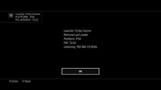 PS4 13.02 LUACORE Exploit Fully Working Online