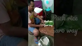 Garo style rice packing