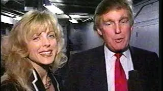 A short Donald Trump interview during a Rangers/Canucks Stanley Cup Finals Game '94