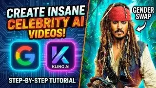 HOW TO Create INSANE Celebrity Gender Swap Videos! (Gemini & Kling AI Tutorial)