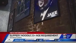 The Slippery Noodle Inn becomes 21+ establishment