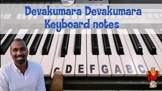 Devakumara keyboard notes #tamilchristiansongs #keyboardnotes #davidfranklin #7