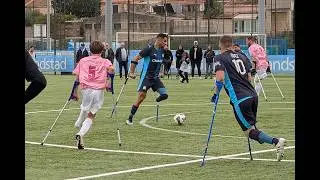 Football pour amput&eacute;s : l'OM brille dans ce sport spectaculaire