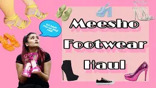 MEESHO Foot Wear Haul 👠 | gimaashi || Meesho shopping