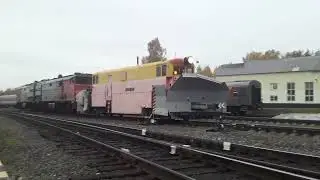 СДПМ-2571/2ТЭ10МК-0839 прибывает на ст. Сыктывкар