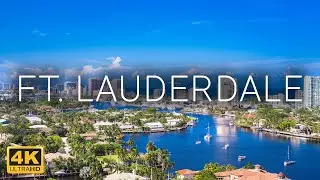 4K FORT LAUDERDALE, LAS OLAS, DOWNTOWN 2 HOUR SCREEN SAVER