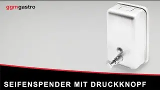 Seifenspender mit Druckknopf - SSPD1 - GGM Gastro