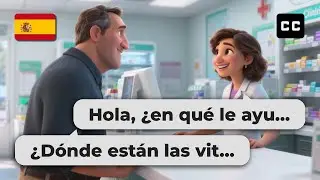 Spanish Conversation Practice 🏥 At the Pharmacy | Beginner Level (A2) | Easy Spanish Dialogues