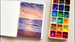 painting on stone paper?! 🪨📑 unboxing the most eco-friendly sketchbook ever ♻️
