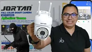 O jeito mais f&aacute;cil de configurar C&acirc;mera wi-fi da JORTAN JT-8161QJ como Bluetooth ativado APP: YOOSEE