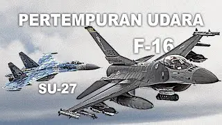 Pertempuran Udara F-16 VS SU-27 Flanker Angkatan udara - Digital Combat Simulator