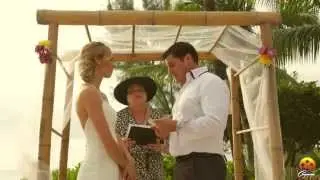 Jessica and Federico Vallarino wedding (Cayman Islands 2015)