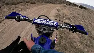 Yamaha WR450F shakedown..