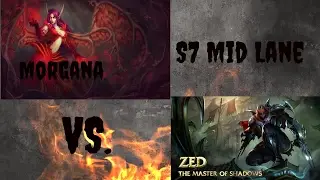 Morgana vs Zed mid lane