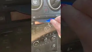 How to eject a stuck CD on a Nissan Qashqai CD player! #nissan #cdplayer #broken #stuck #howto #help