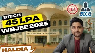 Best Placement College Haldia Institute of Technology Review |  WBJEE