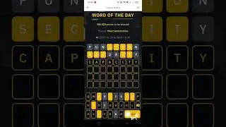 Binance Crypto WODL 8 Letters Word Answers #wodl #wotd
