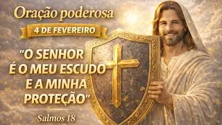 04/02 - ORA&Ccedil;&Atilde;O PODEROSA 4 DE FEVEREIRO |  DEUS &Eacute; MEU ESCUDO | ORA&Ccedil;&Atilde;O PODEROSA DE LIVRAMENTO