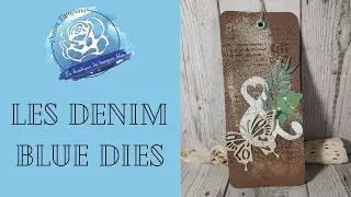 Les Denim Blue Dies - Matrices de d&eacute;coupe de Denim Tampons